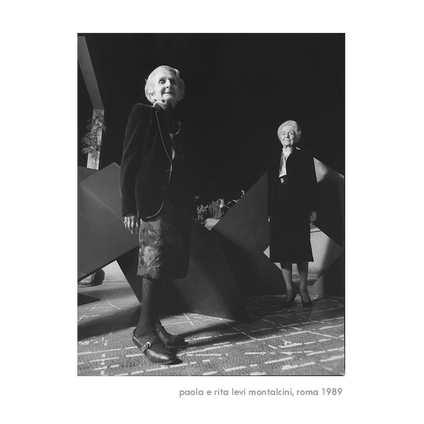 Paola e Rita levi Montalcini, Roma 1989